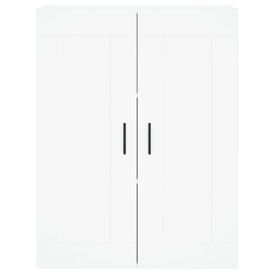 Aparador alto madera contrachapada blanco 69,5x34x180