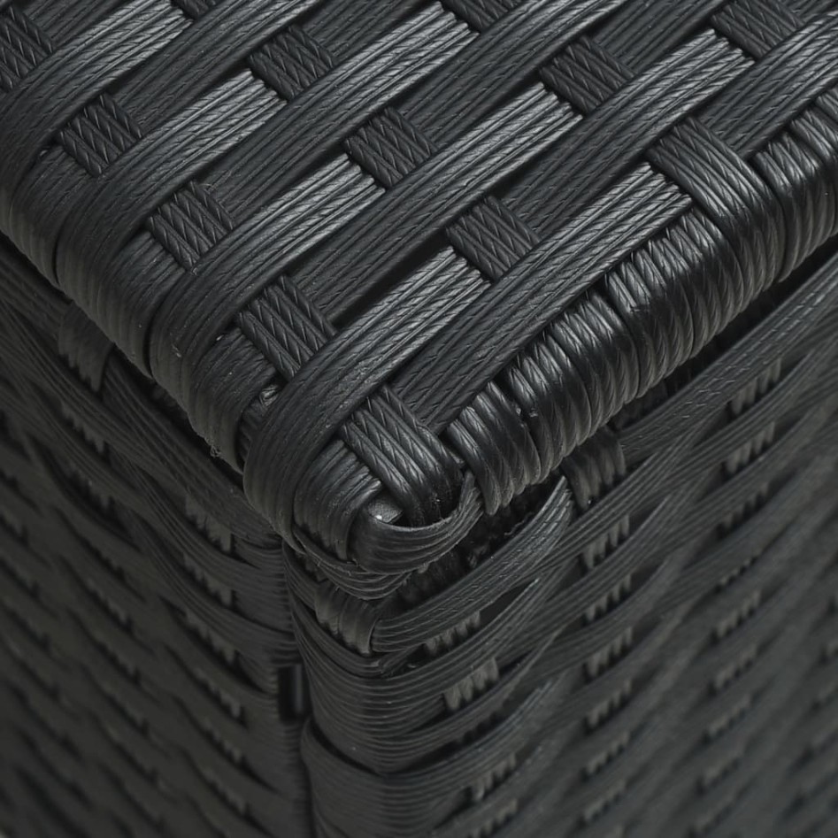 Tumbona para 2 personas con toldo ratán sintético