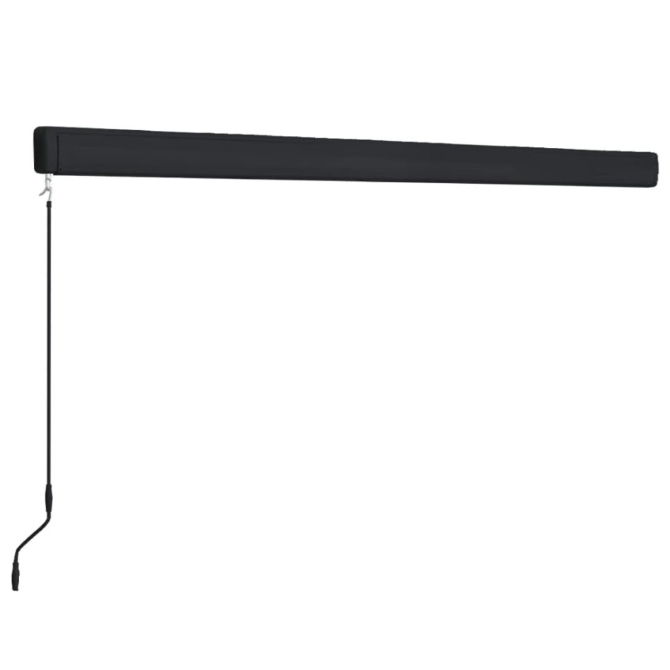 Toldo de carrete manual color crema 350x250