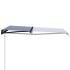 Toldo automático retráctil azul y blanco 400x300