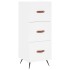Aparador alto madera contrachapada blanco 34,5x34x180