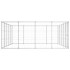 Perrera de exterior de acero galvanizado 24,2