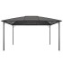 Cenador con tejado aluminio 4x3x2,6 m