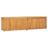 Baúl de jardín madera maciza de teca 200x50x55