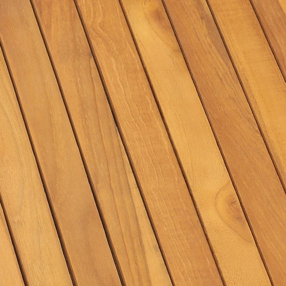 Baúl de jardín madera maciza de teca 200x50x55