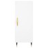 Aparador alto madera contrachapada blanco 34,5x34x180