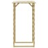 Pérgolas con techo 4 uds madera pino impregnada 100x90x200