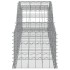 Cestas de gaviones 7 uds forma de arco hierro 300x50x40/60