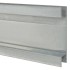 Postes de valla de jardín 20 uds acero galvanizado plata 160