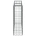 Cestas de gaviones 4 uds forma de arco hierro 200x50x120/140