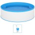 Piscina de chapoteo skimmer colgante y bomba 350x90 cm