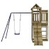 Parque infantil de exterior madera de pino