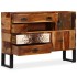 Aparador de madera maciza de sheesham 115x30x80