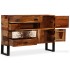 Aparador de madera maciza de sheesham 115x30x80