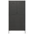 Armario de acero gris antracita 90x50x180