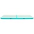 Esterilla inflable de gimnasia y bomba PVC verde 800x100x20