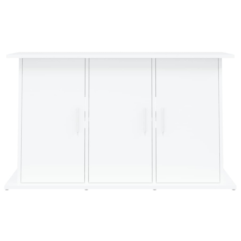 Soporte para acuario madera de ingeniería blanco 101x41x58