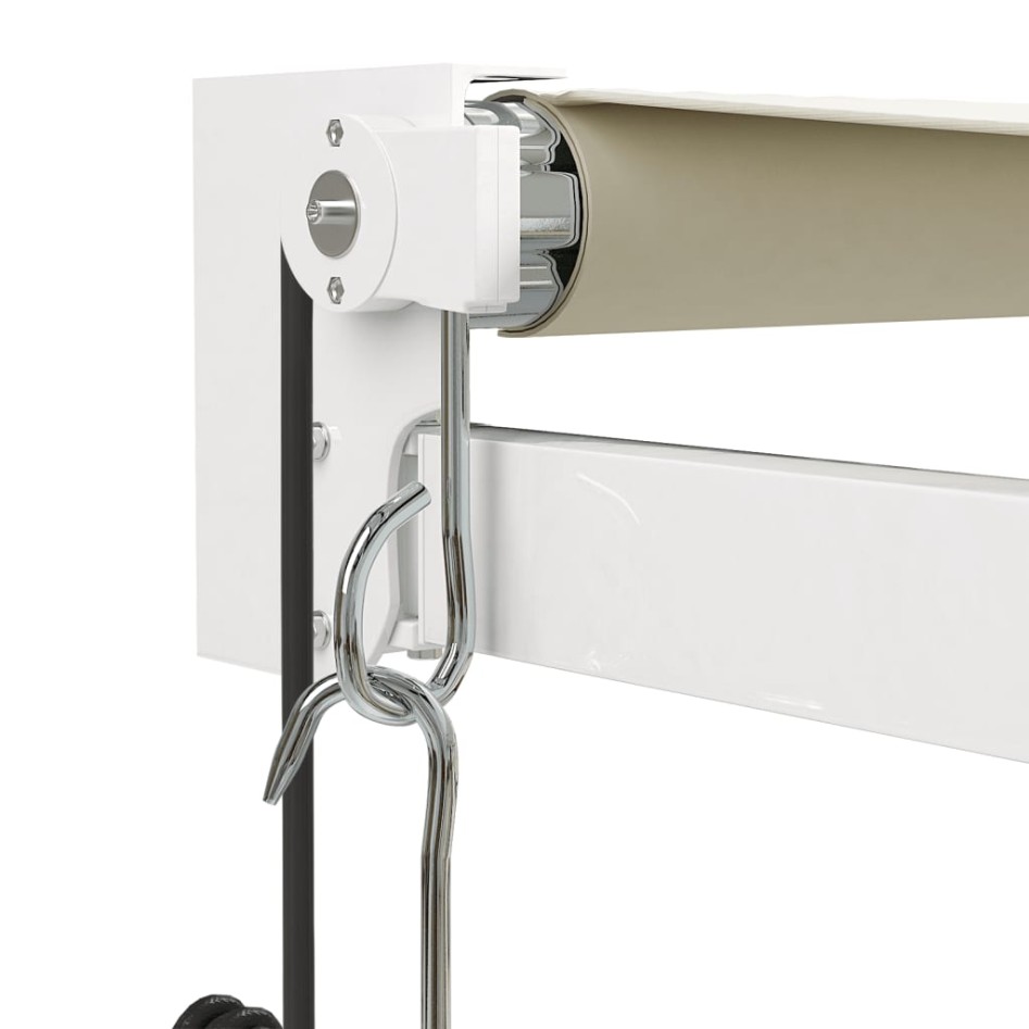 Toldo retráctil automático color crema 5x3