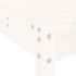 Set de mesa y taburetes altos jardín 5 pzas madera pino