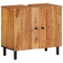 Conjunto de armarios de baño 5 piezas madera maciza de