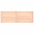 Tablero de mesa madera maciza borde natural 180x60x(2-6)