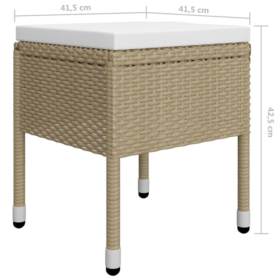 Juego de comedor de jardín de 5 piezas