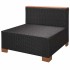 Muebles de jardín y cojines 7 piezas ratán sintético