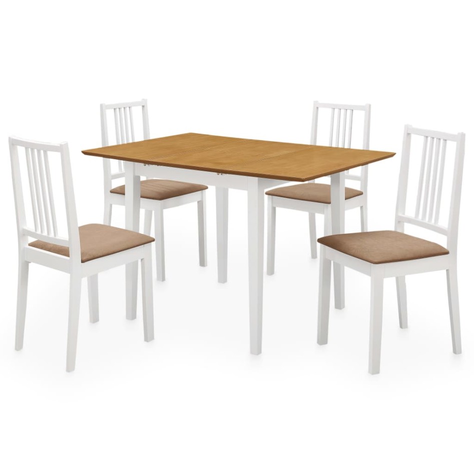 Juego de muebles de comedor 5 piezas MDF