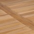 Conjunto de comedor de jardín 3 piezas madera maciza de