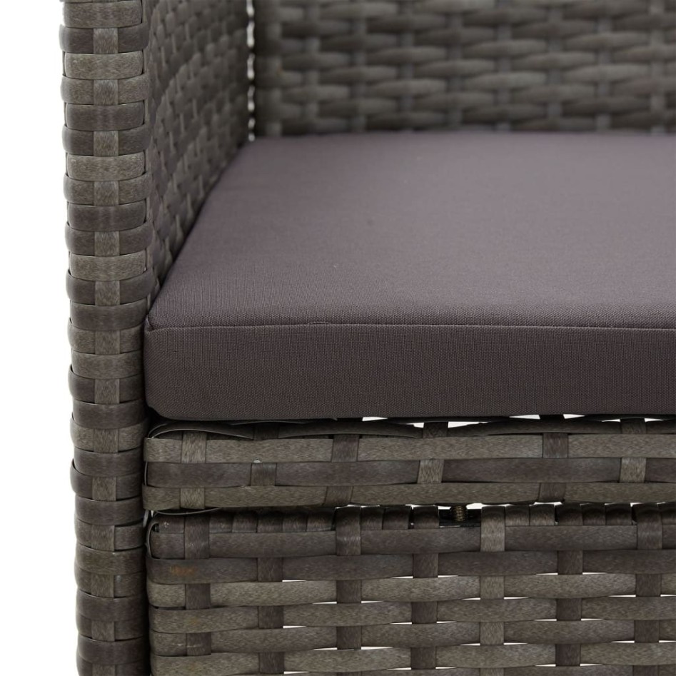 Juego de comedor para jardín de 5 piezas