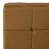 Silla de relajación de terciopelo marrón 65x79x87