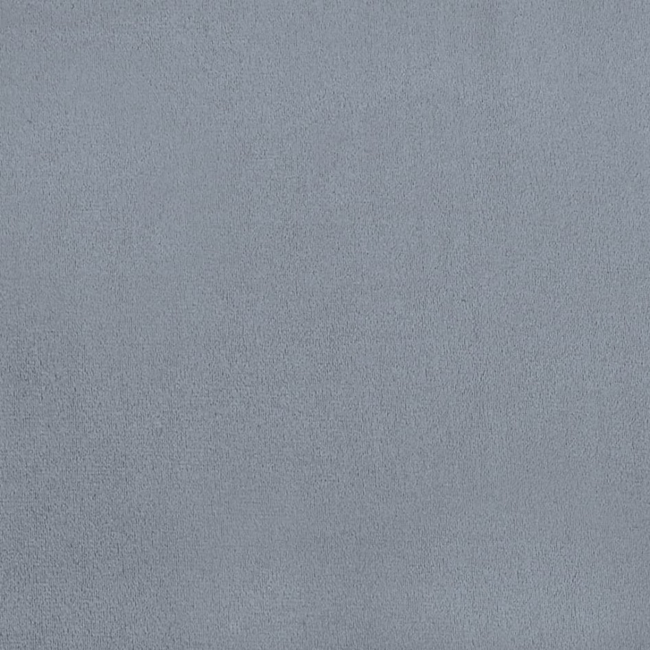 Sillas de comedor 4 unidades terciopelo gris