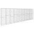 Muro de gaviones con cubierta acero galvanizado 600x50x200