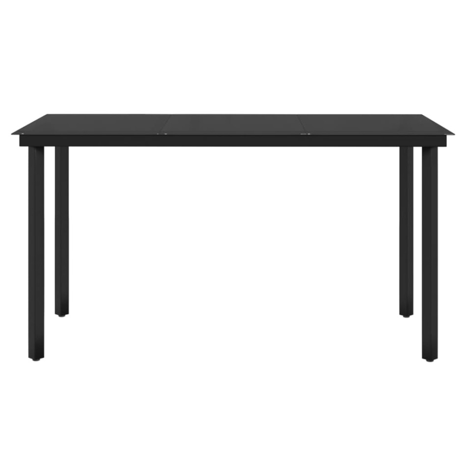 Juego de comedor de jardín 5 piezas con cojines