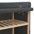 Armario de tela gris 200x40x170