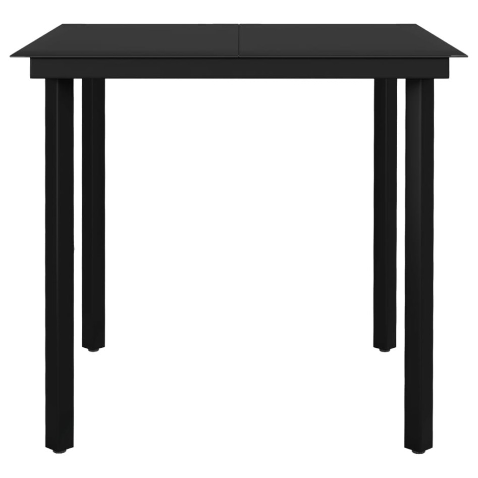 Juego de comedor de jardín 3 piezas