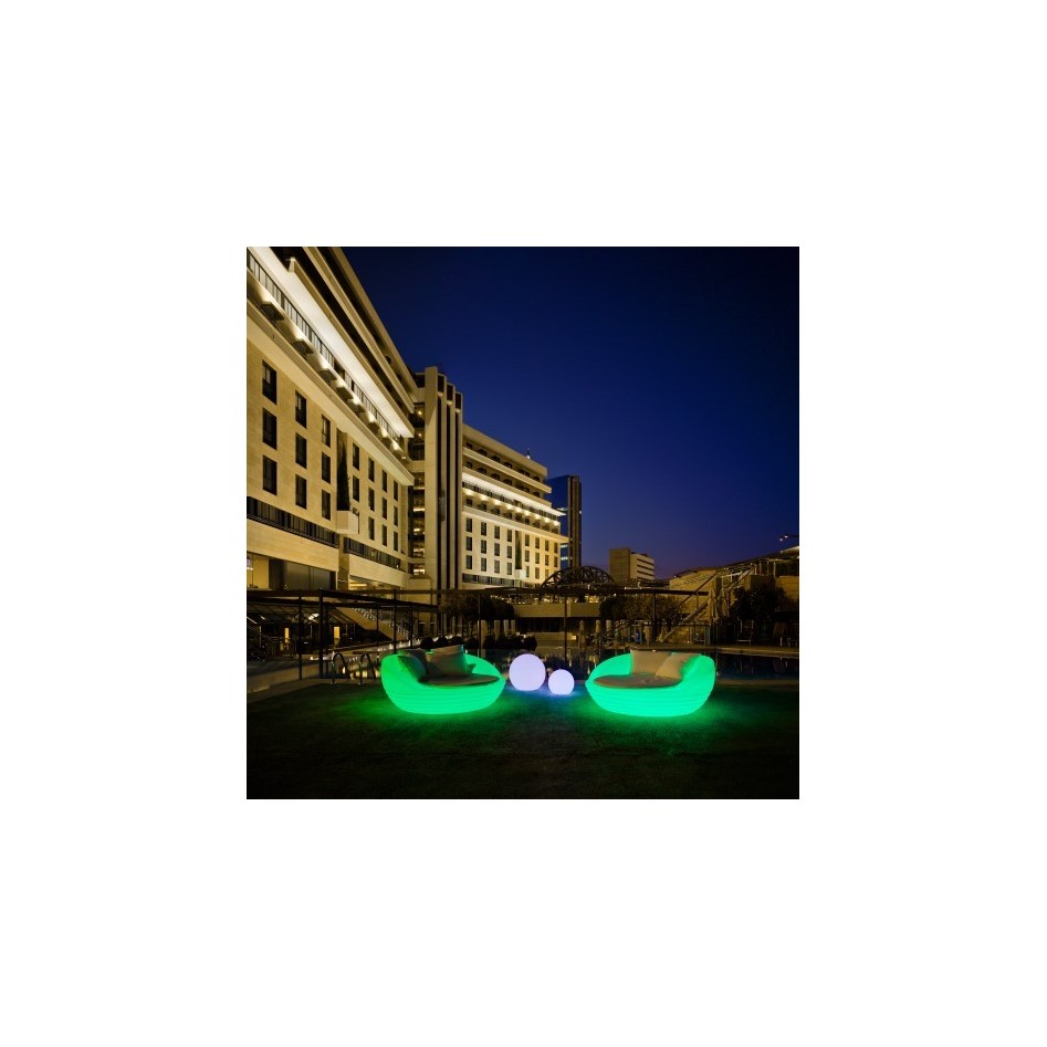 Tumbona Chillout iluminada