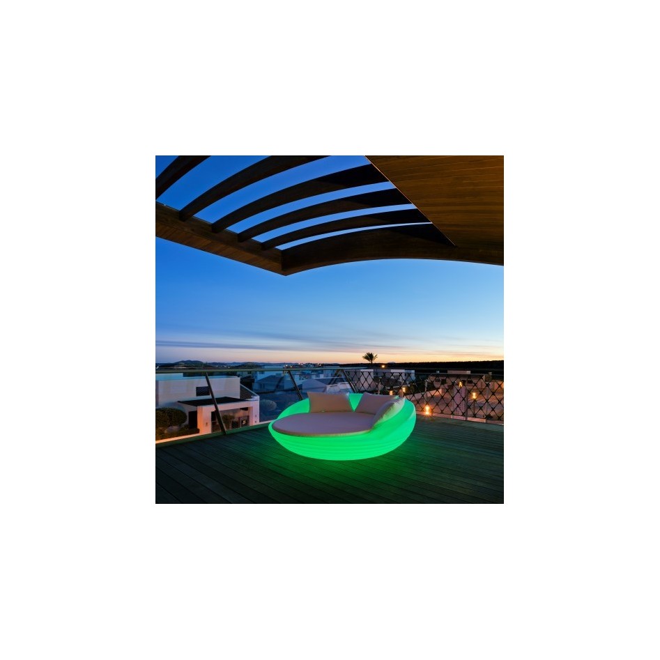 Tumbona Chillout iluminada