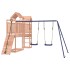 Parque infantil de exterior madera maciza