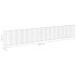 Muro de gaviones con cubiertas acero galvanizado 900x30x150