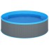 Piscina de chapoteo gris 350x90