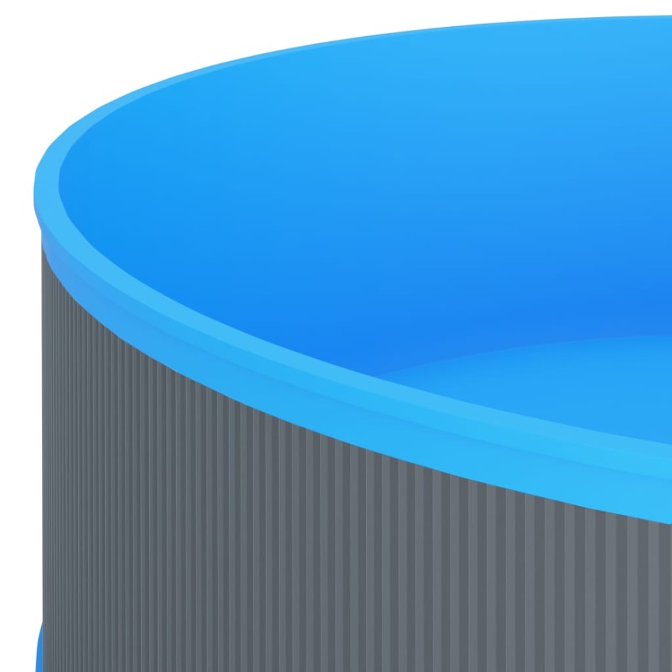 Piscina de chapoteo gris 350x90