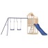 Parque infantil de exterior madera maciza de