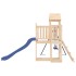 Parque infantil de exterior madera maciza de