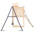 Parque infantil de exterior madera maciza de