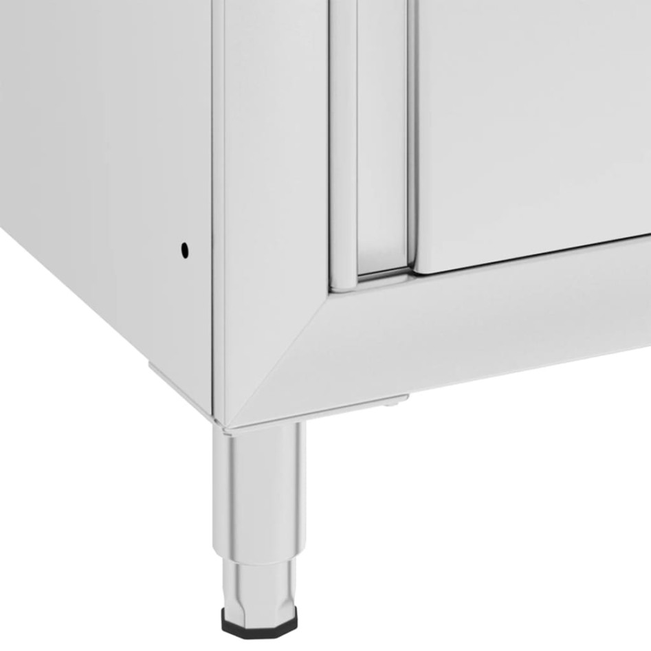 Armarios de cocina comercial 2 unidades acero