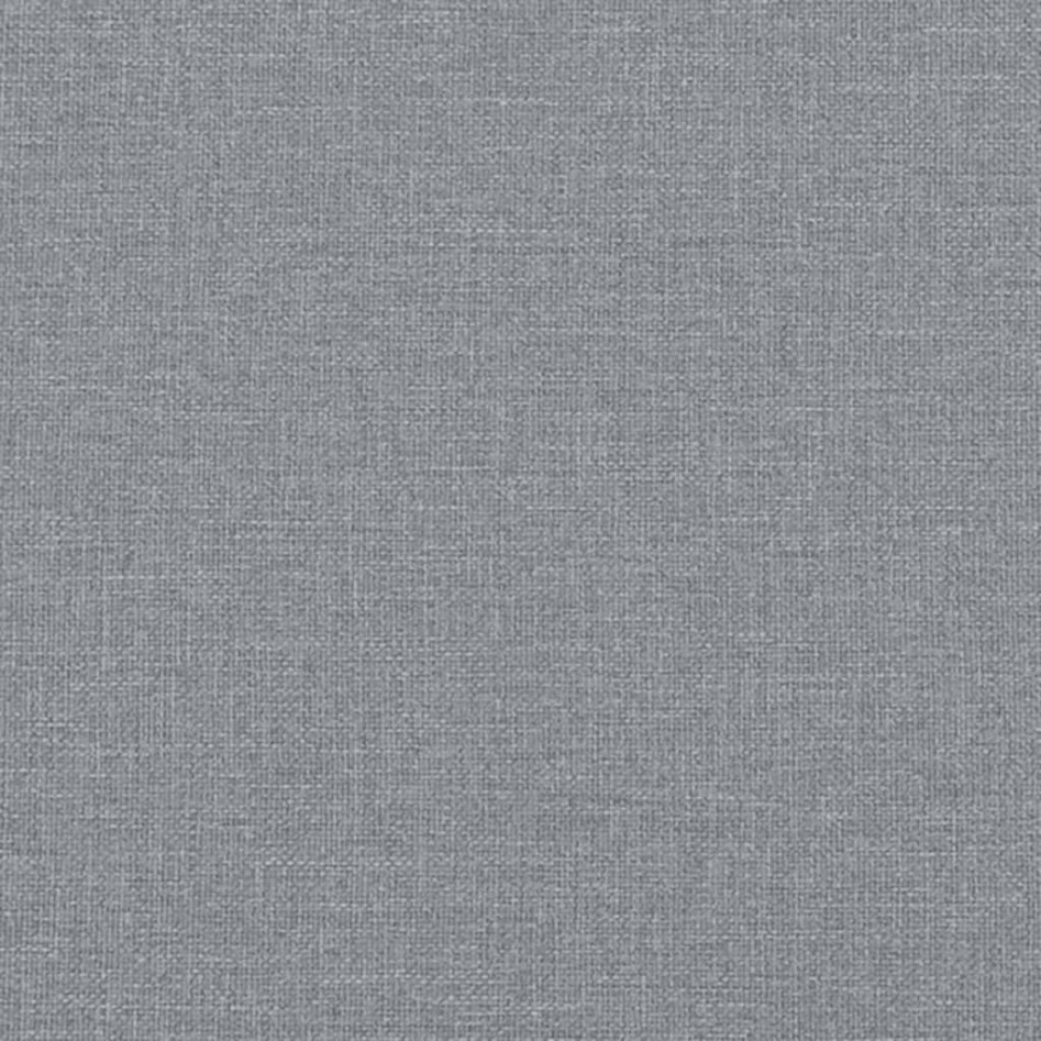 Juego de sofás con cojines 2 piezas tela gris