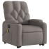Sillón de masaje eléctrico reclinable elevable tela