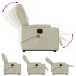 Sillón de masaje elevable eléctrico cuero sintético