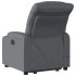Sillón de masaje elevable eléctrico cuero sintético